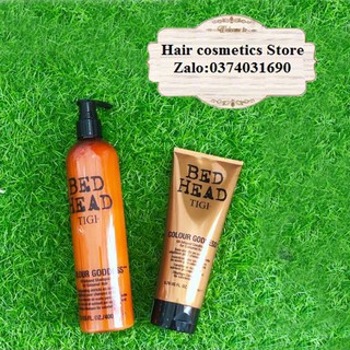 DẦU GỘI/XẢ CHO TÓC NHUỘM TIGI BED HEAD COLOUR GODDESS 400ML/200ML