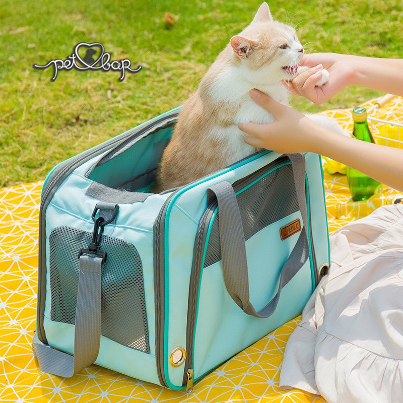 Túi vận chuyển chó mèo hàng thiết kế cao cấp vải dệt mật độ cao siêu bền nhiều màu sắc