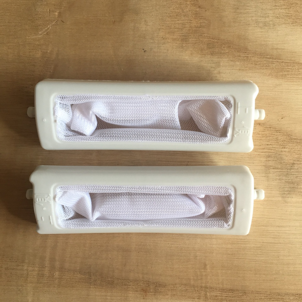 Túi lọc rác máy giặt Toshiba 40x135mm [SẴN HÀNG] lưới lọc rác máy giặt Toshiba chọn kích thước như hình