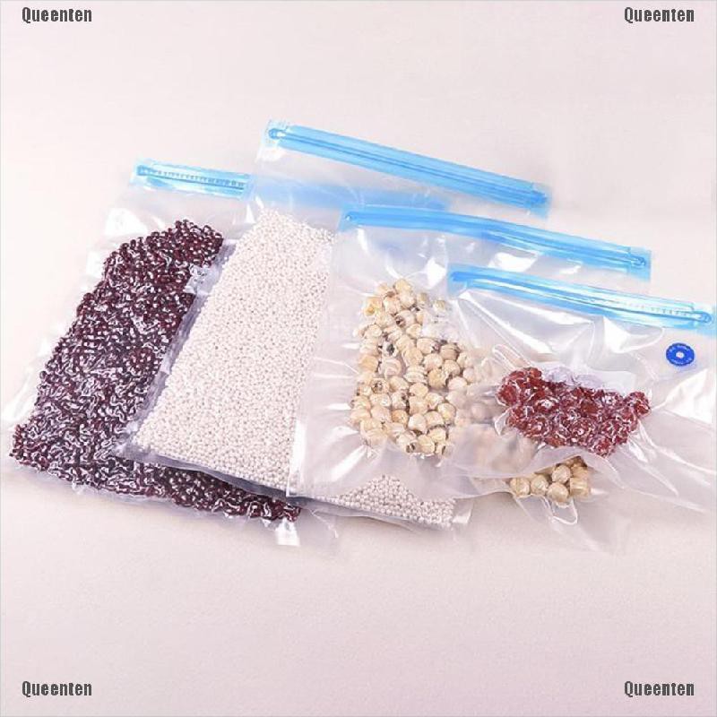 Set 11 Túi Nhựa Hút Chân Không Bảo Quản Thực Phẩm