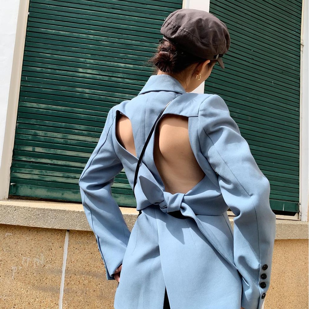 [Mã FATHANG5 giảm 10K đơn 50K]  ONONMADE | Áo vest blazer màu xanh denim - BLEU BLAZER | BigBuy360 - bigbuy360.vn