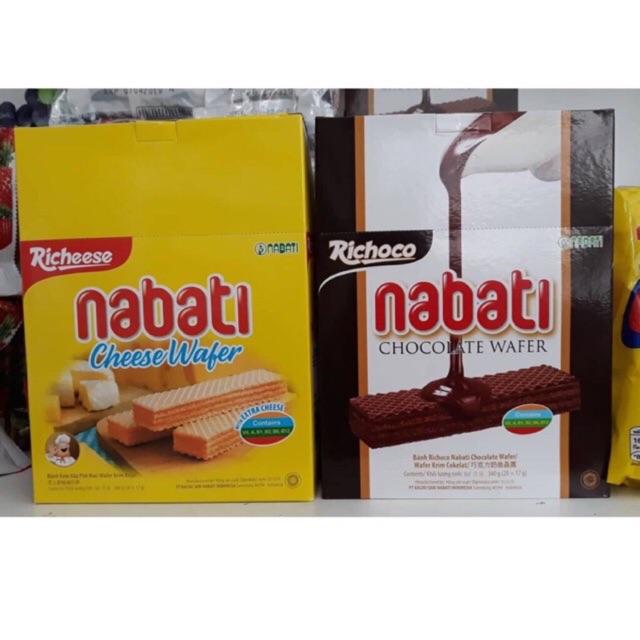 Bánh xốp nabati hộp 340gr