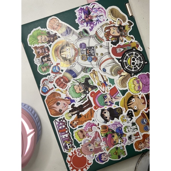 STICKER ANIME - One Piece - Demon Slayer - TOKYO RVENGER - Chainsaw manNGẪU NHIÊN