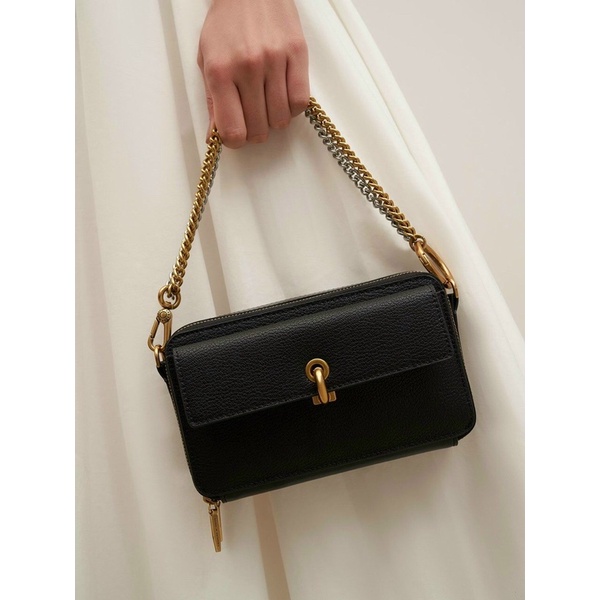 TẶNG TÚI GIẤY -CNK492 - Túi xách hãng CCCC dạng hộp Ck2-80840325