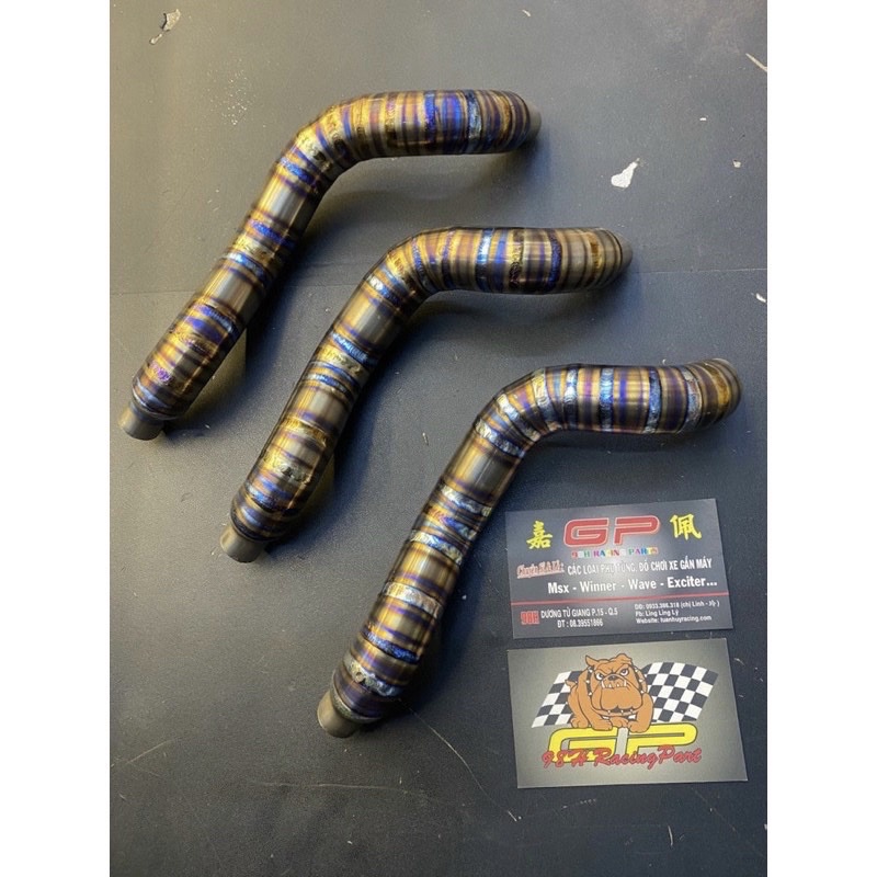 Ống nước titan cho xe honda suzuki winner x sonic satria