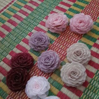 Hoa hồng voan 8 đến 9cm