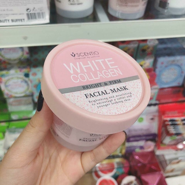 ✨MẶT NẠ BEAUTY BUFFET SCENTIO WHITE COLLAGEN FACIAL MASK ✨