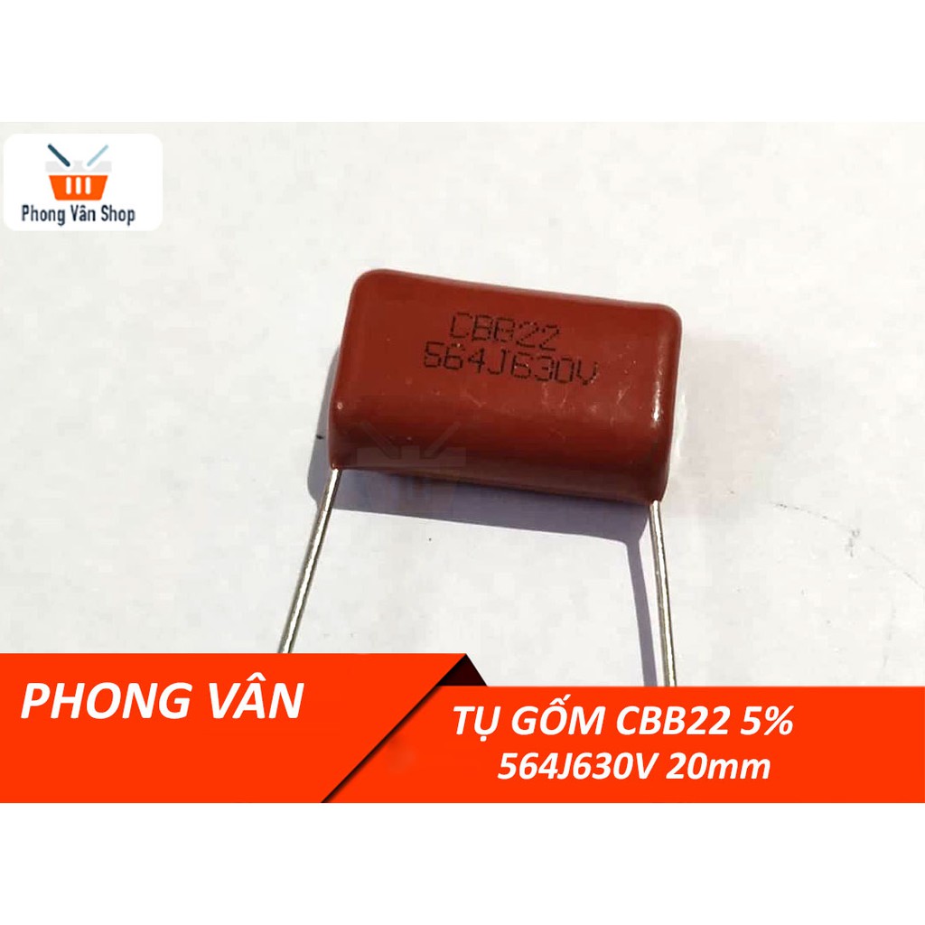 Tụ 564j630v CBB22 5% - chân cắm 15-20mm