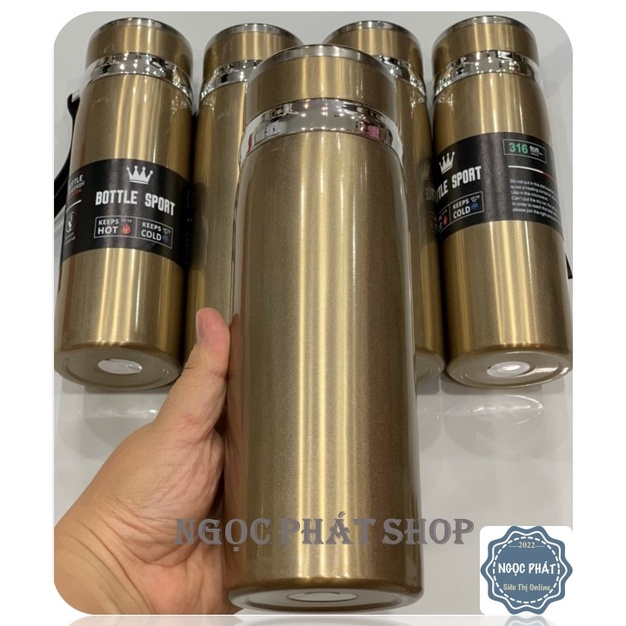 Bình giữ nhiệt  800ML Inox SUS316 VACUUM CUP