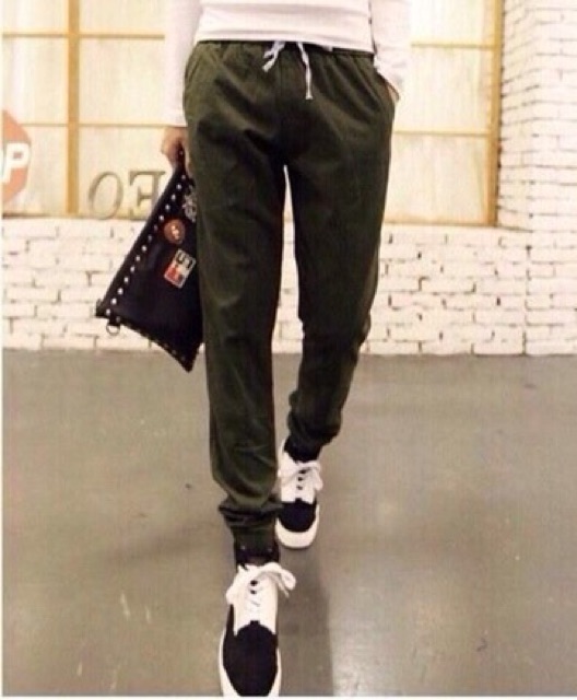 Quần kaki dây kéo chân | BigBuy360 - bigbuy360.vn