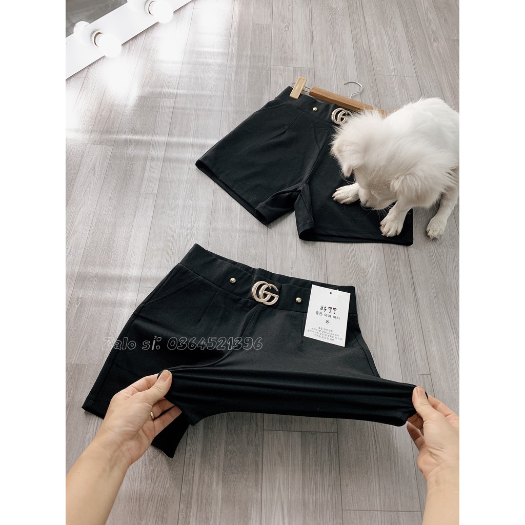 Quần SHORT Nữ Chất UMI Hàn |Hàng loại 1| Quần Đùi nữ, Cạp Cao, Co giãn bền đẹp