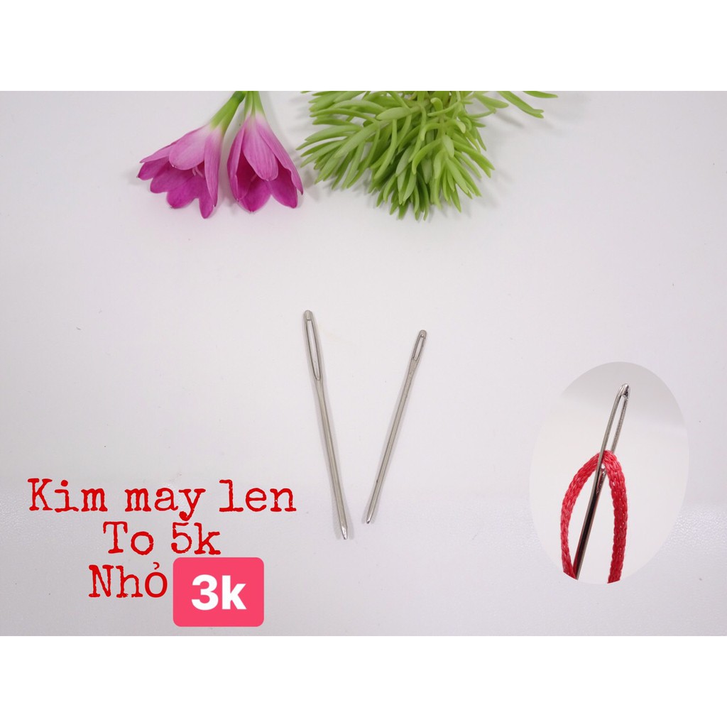 các mẫu kim may len-kim khâu chỉ cước