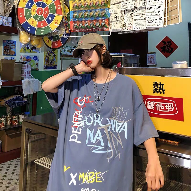 [Mã SKAMA06 giảm 8% tối đa 50K đơn 250K] Áo thun tay lỡ unisex form rộng MABE nam nữ phong cách ulzzang wind