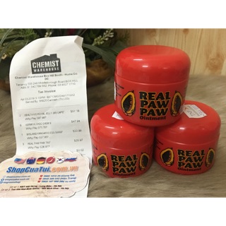 💁🏻 Kem đa năng Real paw paw ointment đu đủ dưỡng môi và làm đẹp da hũ 75g