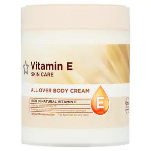 Dưỡng Thể Superdrug Vitamin E Lavender All Over Body Cream 300ml