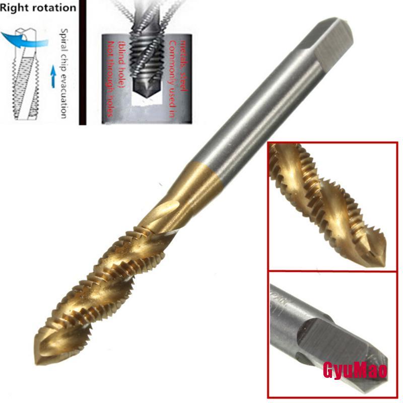 Bộ Mũi Khoan Ren Xoắn Tốc Độ Cao HSS M3 M4 M5 M6 M8
