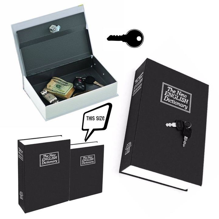 Két sắt mini hình quyển sách từ điển tiếng Anh