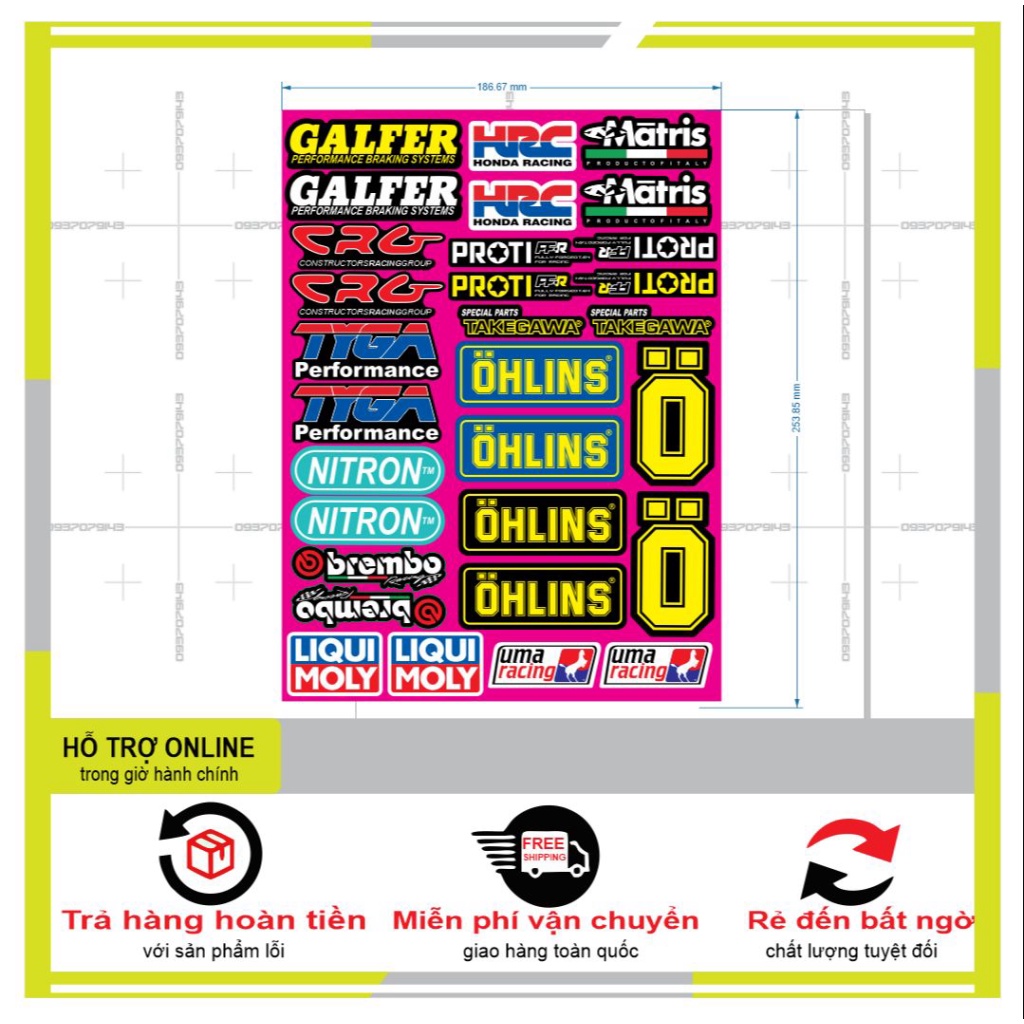 30 LOGO STICKER THƯƠNG HIỆU NỔI TIẾNG 03 - DUNG DECAL