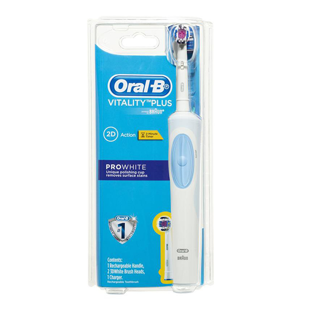 Bàn chải đánh răng điện Oral-B Vitality Plus Pro White