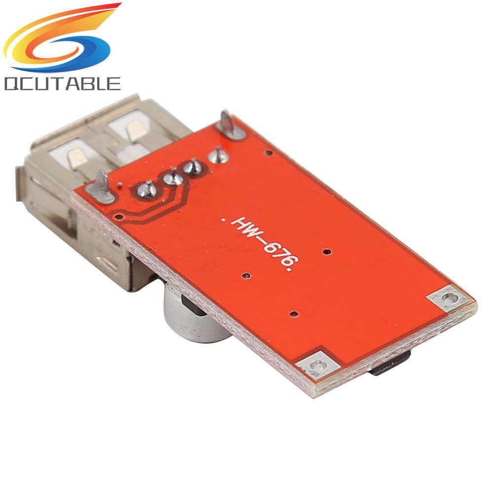 Mô Đun Hạ Áp DC-DC9V/12V/24V Xuống 5V Đầu Ra USB 3A Cho Xe Hơi