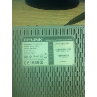 Model TP Link TD-W8151N