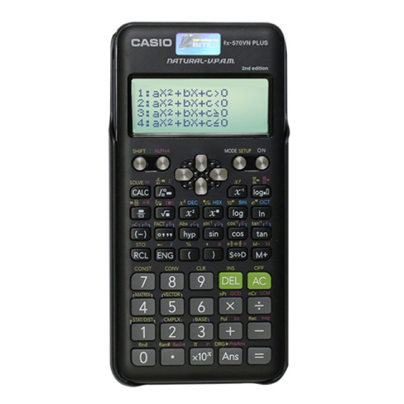 MÁY TÍNH Casio Fx-570VN Plus New Chính Hãng 100%