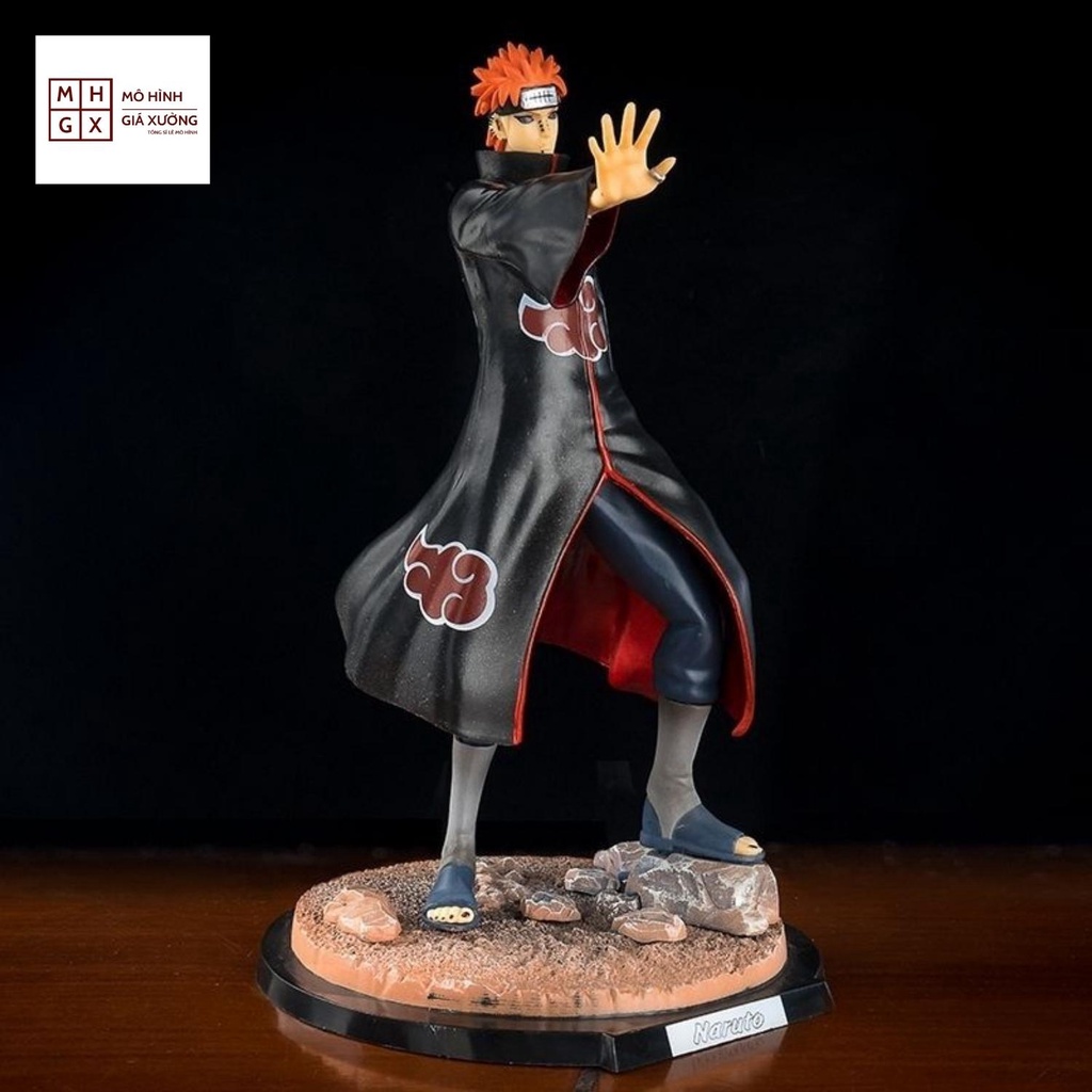 Mô hình Naruto Pain Nagato Akatsuki Lục Đạo mô hình chất siêu to siêu đẹp cao  30cm tỉ lệ 1:6 figure mô hình naruto