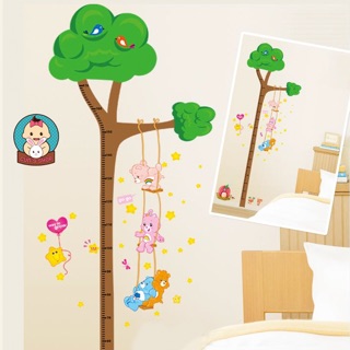 Decal dán tường đo chiều cao cho bé