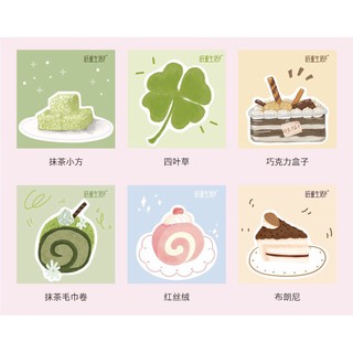 Giấy note chủ đề ẩm thực 30 tấm