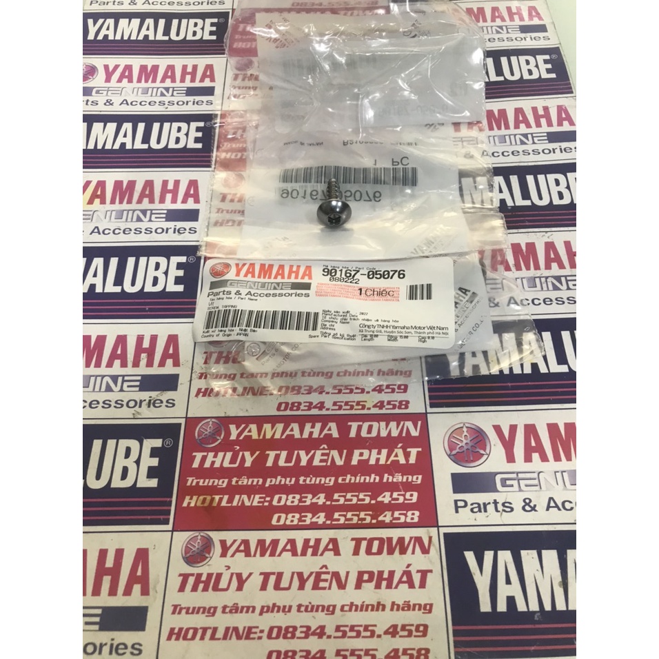 Vít lục giác trắng zin chính hãng yamaha