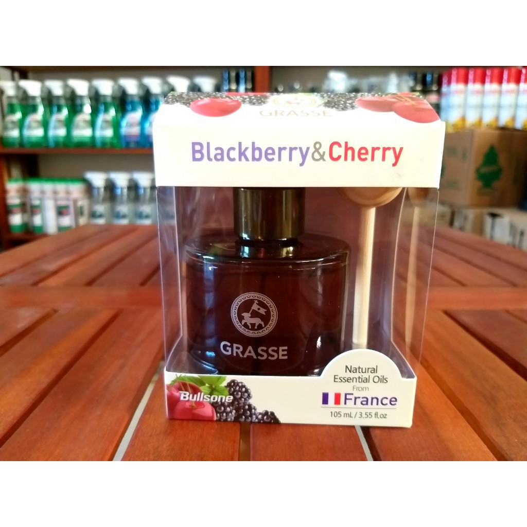 Nước Hoa Ô tô Grasse Blackberry &amp; Cherry Hàn Quốc chính hãng 105ml