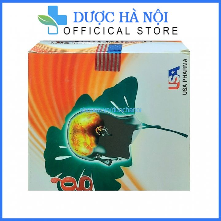 Hoạt huyết dưỡng não Ginkgo Biloba An Não Khang tăng cường trí nhớ hộp 30 viên