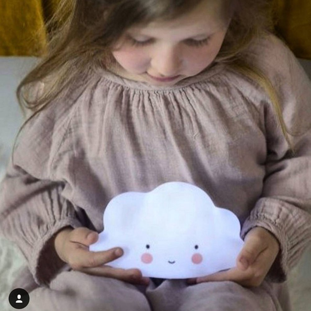 Đèn LED Ngủ Hình Trăng Sao Dễ Thương Cho Trẻ Em