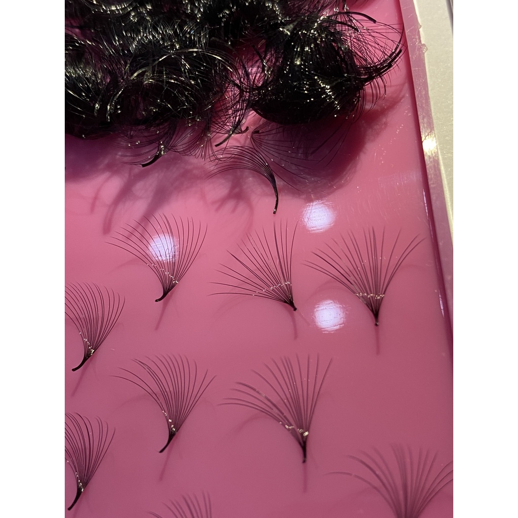 Mi FAN 14D C -CC- D 005 MIX SIZE (9-15mm)-(16-20) HỘP 1000 FAN_dụng cụ nối mi_THÚY HÀ