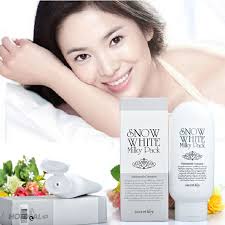 Kem dưỡng trắng body Snow White Secret Key Milky Pack 200g