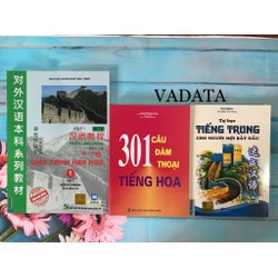 Sách - Combo Giáo Trình Hán Ngữ 1 - 301 Câu Đàm Thoại Tiếng Hoa Và Tự Học Tiếng Trung Ch