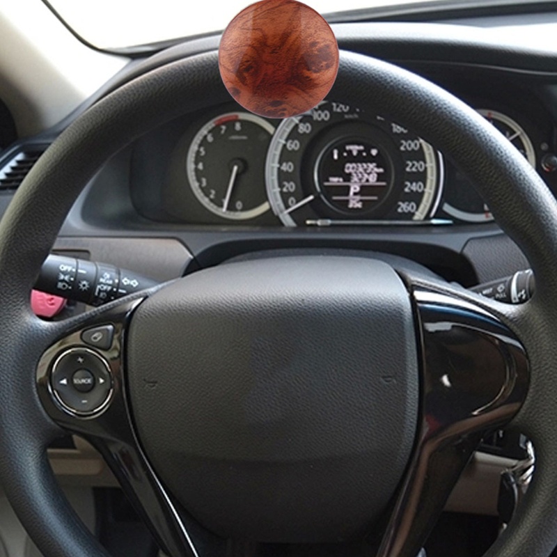 Núm Điều Khiển Vô Lăng Xe Hơi Bằng Thép Không Gỉ Tiện Dụng Spinner