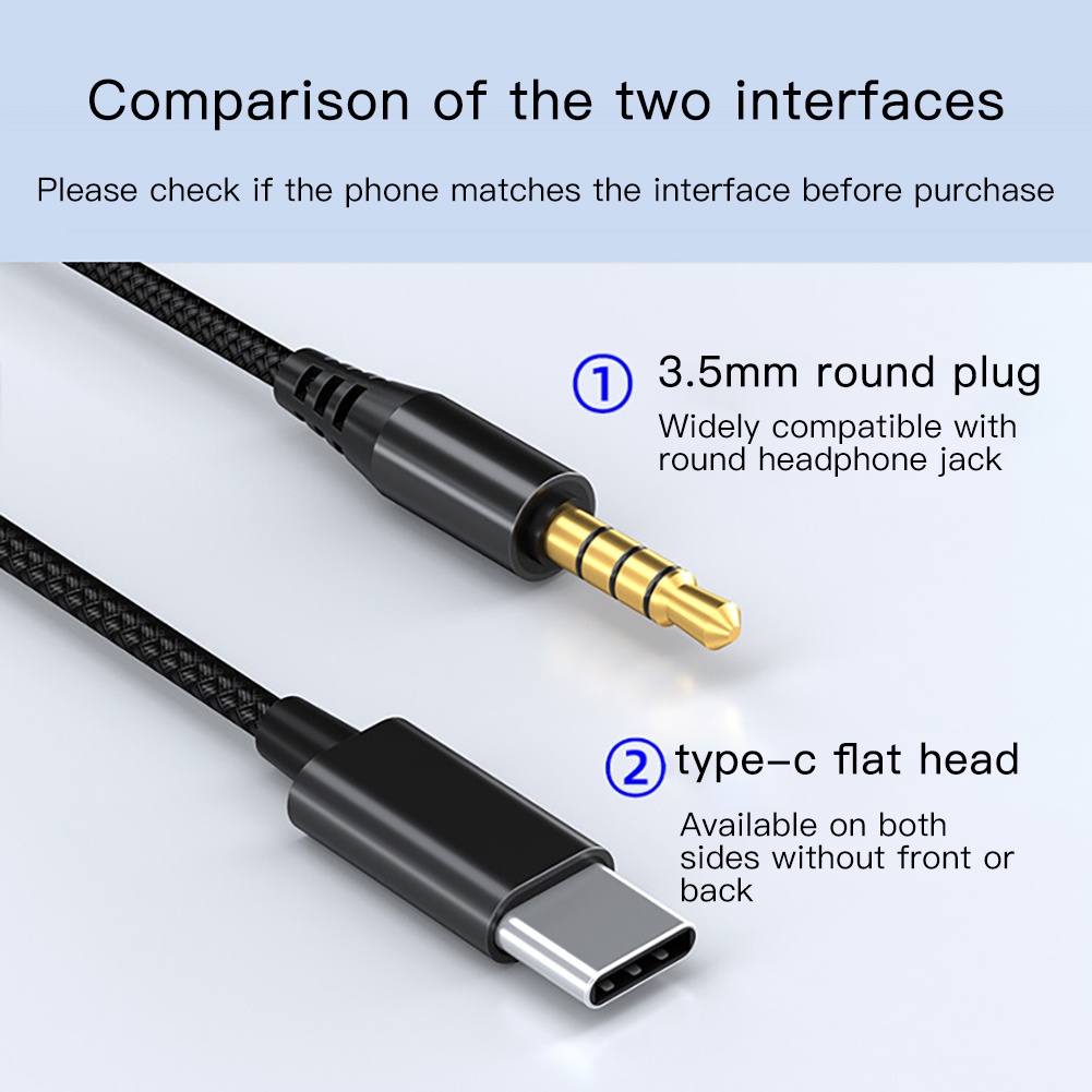 610a Model Type-c Tai nghe treo tai có dây Trò chơi thể thao In-ear Thích hợp cho Huawei Xiaomi