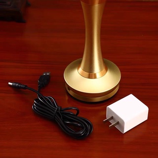 [MẪU SẠC ĐIỆN] CẶP 2 CÂY ĐÈN LED HOA SEN PHA LÊ THỜ CÚNG TRANG TRÍ