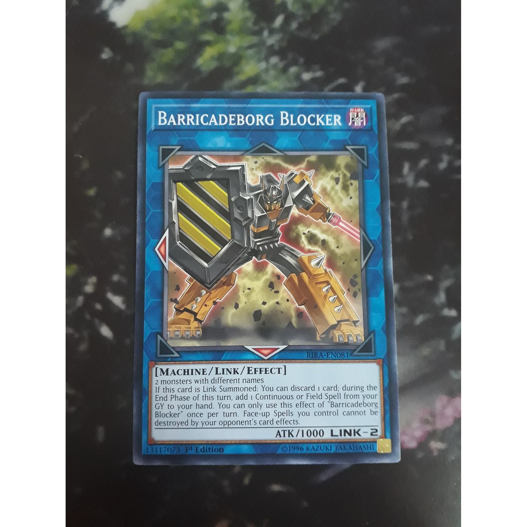 Thẻ bài Yugioh - Barricadeborg Blocker