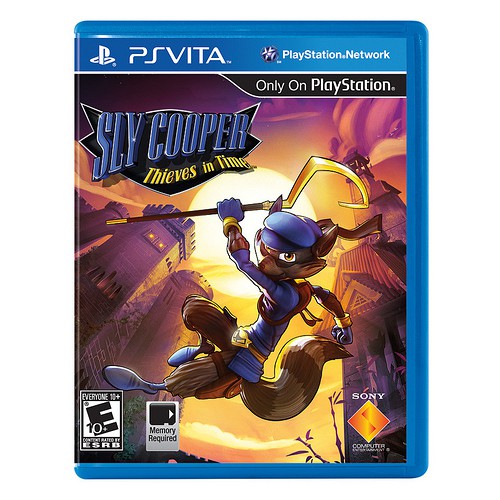 gamecard PS Vita mới 100% Sly Cooper: Thieves in Time