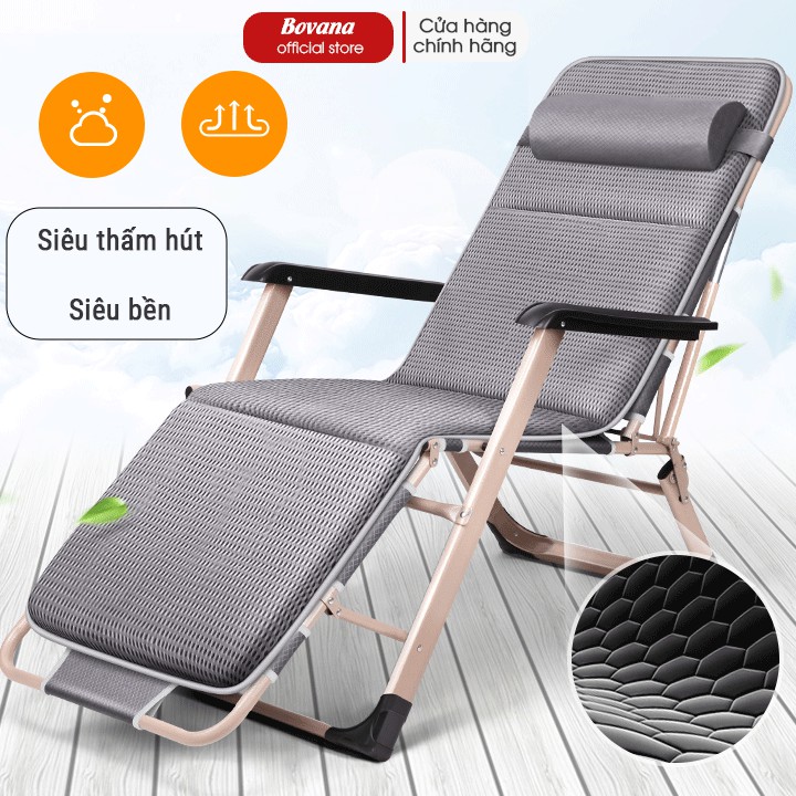 Ghế gấp văn phòng 🔥 Tặng kèm đệm 🔥 Ghế gấp thư giãn, thoải mái, thông minh, tiện lợi, có thể gấp gọn. | BigBuy360 - bigbuy360.vn