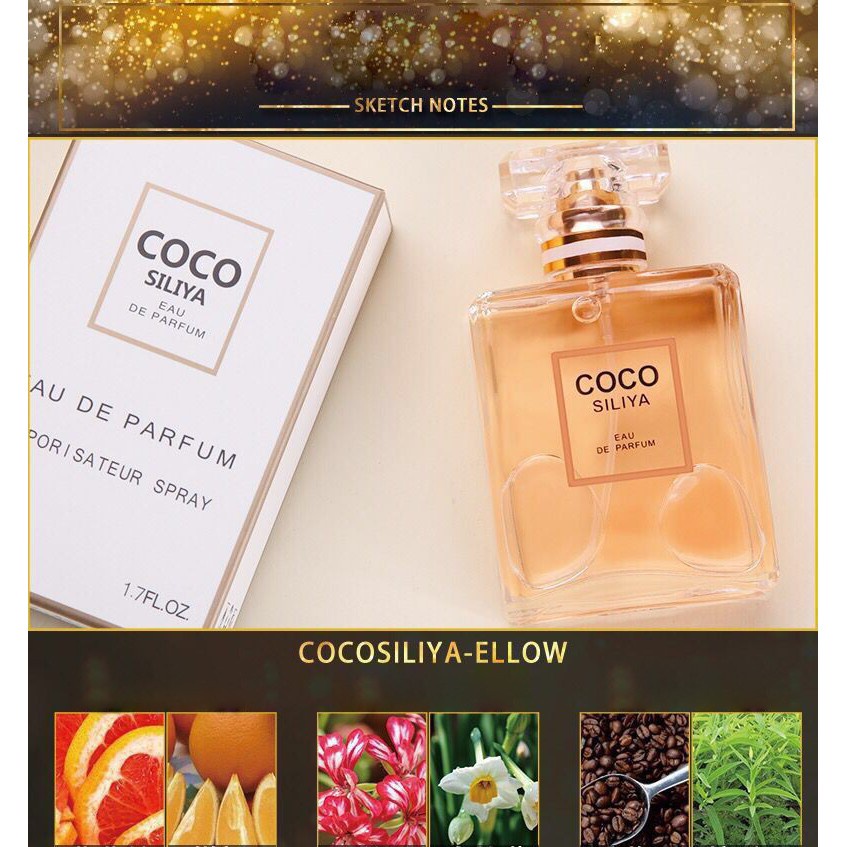 Nước Hoa Nữ Coco Siliya Hương Thơm Cổ Điển Auth Nội Địa