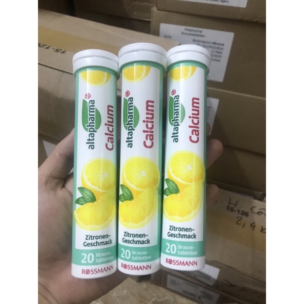 Viên sủi ALTAPHARMA  C sủi bổ sung khoáng chất và vitamin tăng cường đề kháng