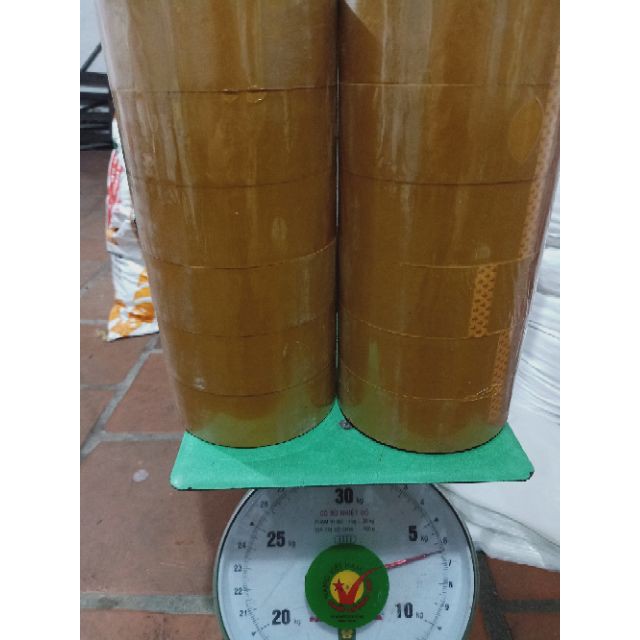 BĂNG DÍNH VÀNG NÂU 0,5kg ĐẸP GIÁ VÔ ĐỊCH