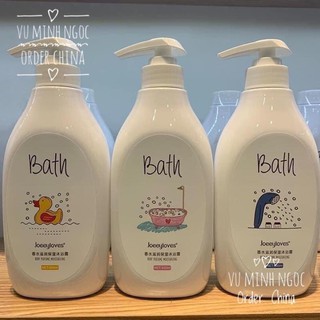 Sữa tắm bath Joeeyloves nội địa Trung