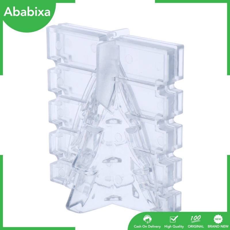Khuôn làm nến/xà phòng/nến bằng nhựa resin polymer hình cây thông giáng sinh chất lượng cao có 3 kích cỡ