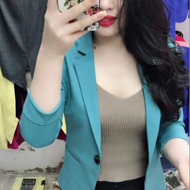 Áo vest cao cấp mặc đẹp tôn dáng lắm ạ