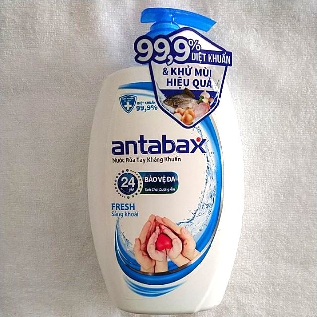 Nước rửa tay kháng khuẩn Antabax chai 500ml