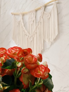Mành Macrame treo tường trang trí